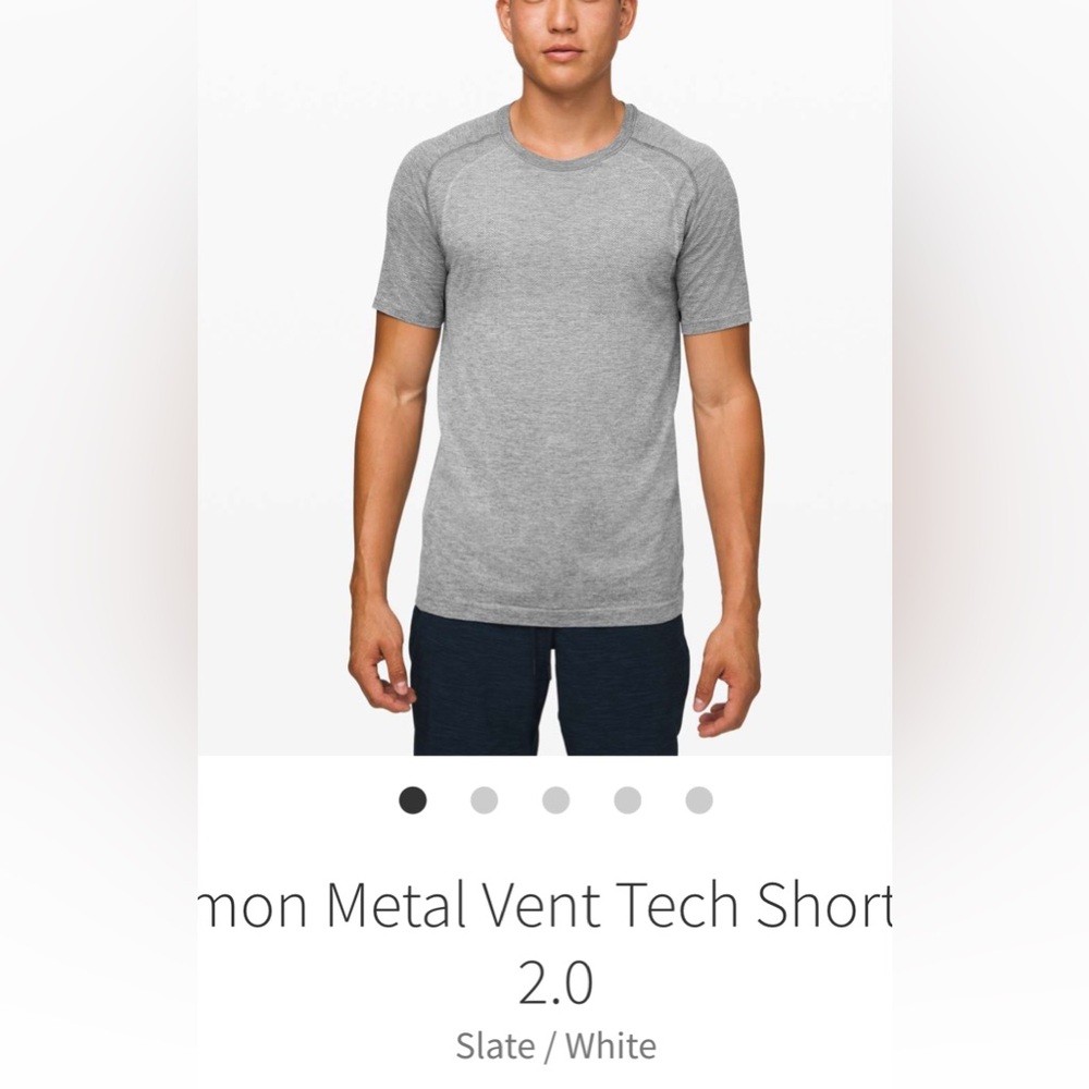 Lululemon Metal Vent Tech Short Sleeve 2.0